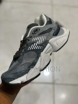 Photo - New Balance 9060 Sneaker in a 'Phantom/Castlerock' Colorway