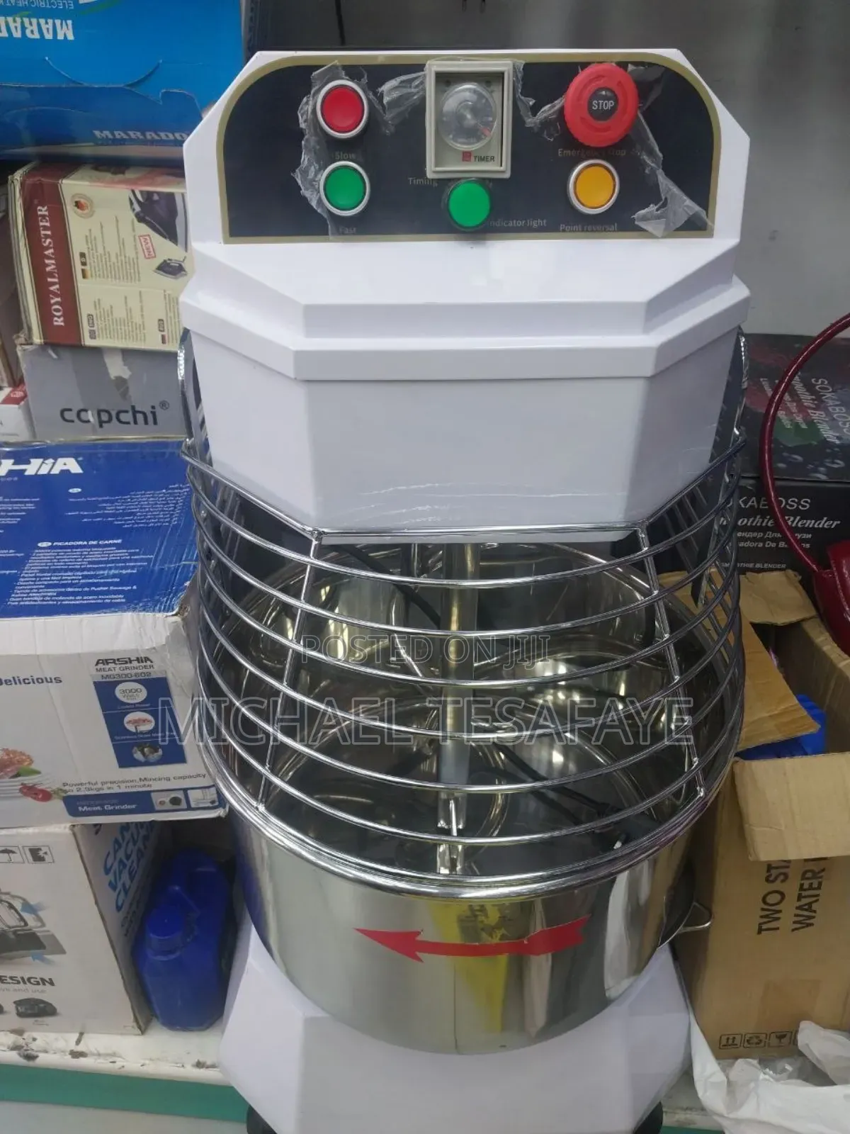 ለስራ የሚሆን የሊጥ ማብኪያ ማሽን .G Commercial Dough Mixer Big Flour Mixer
