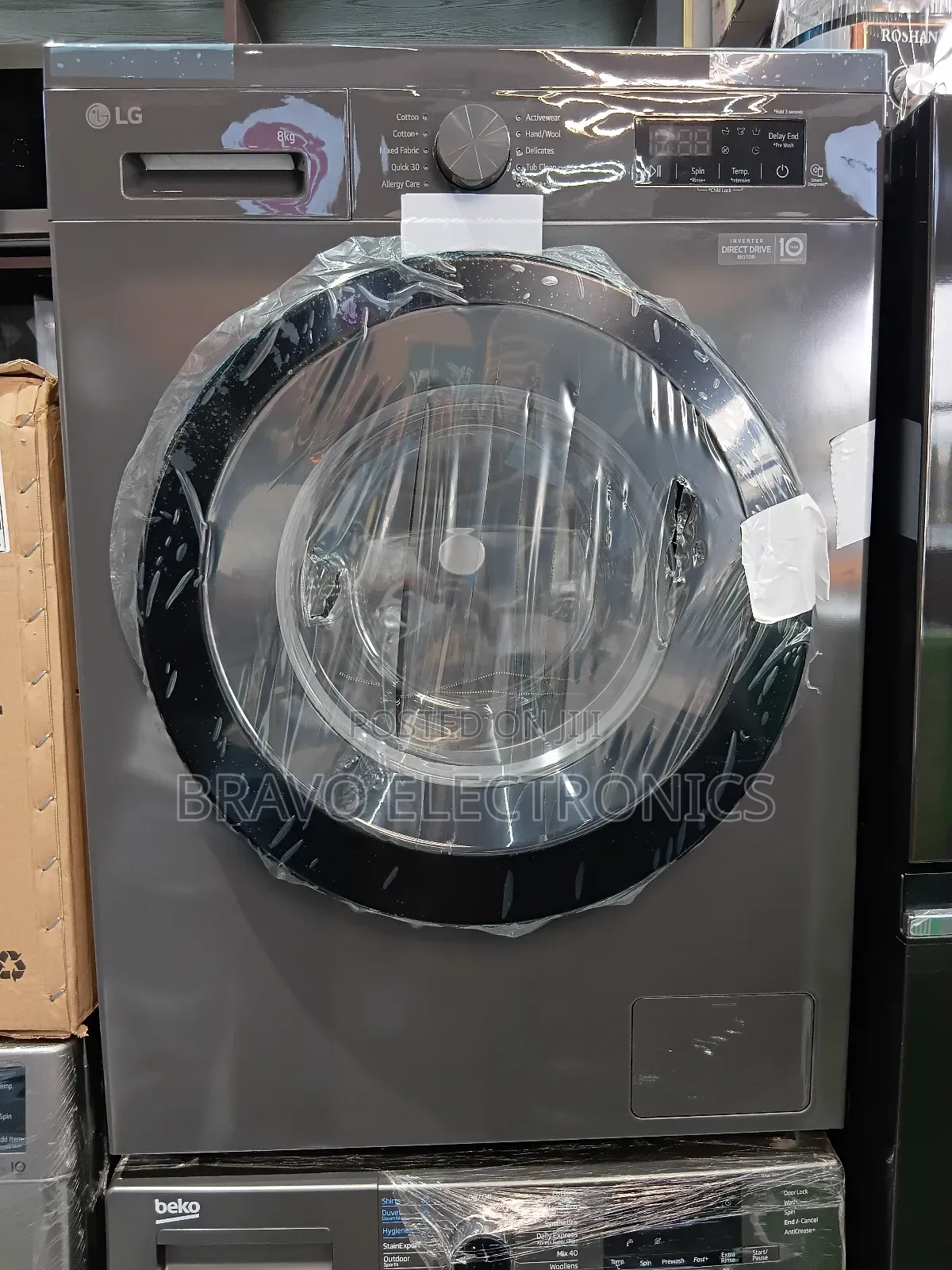  Lg 8kg Automatic Washing Machine — Smart Cleaning, Powerful 