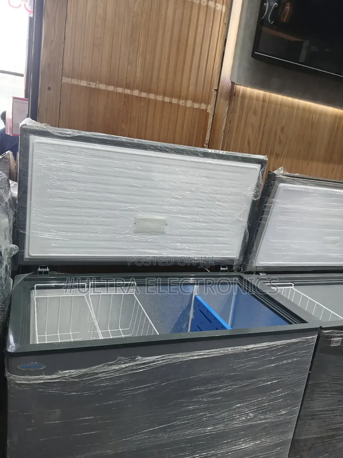 Aucma Deep Chest Freezer 500al Wide Voltage Regulator