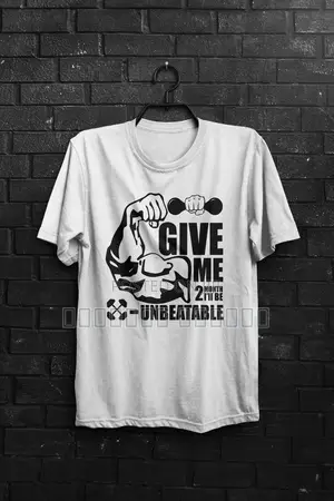  2025 Custom Gym Shirt – Train Hard, Look Sharp 