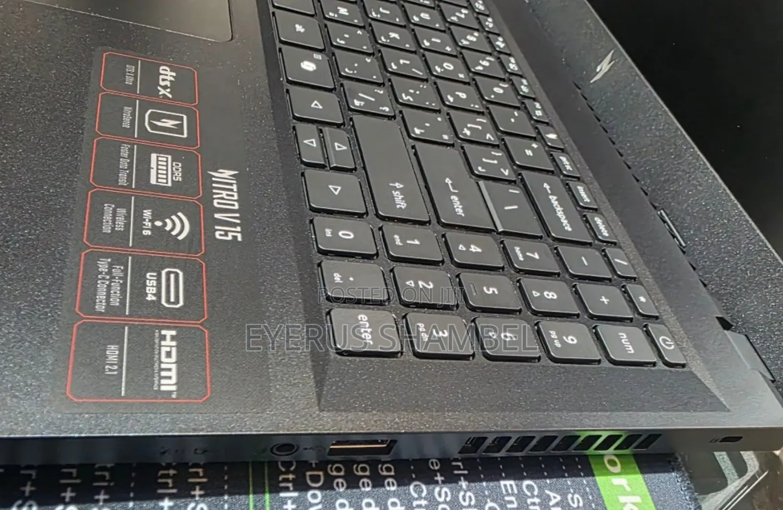 New Laptop Acer Nitro 5 16GB AMD Ryzen 7 SSD 512GB