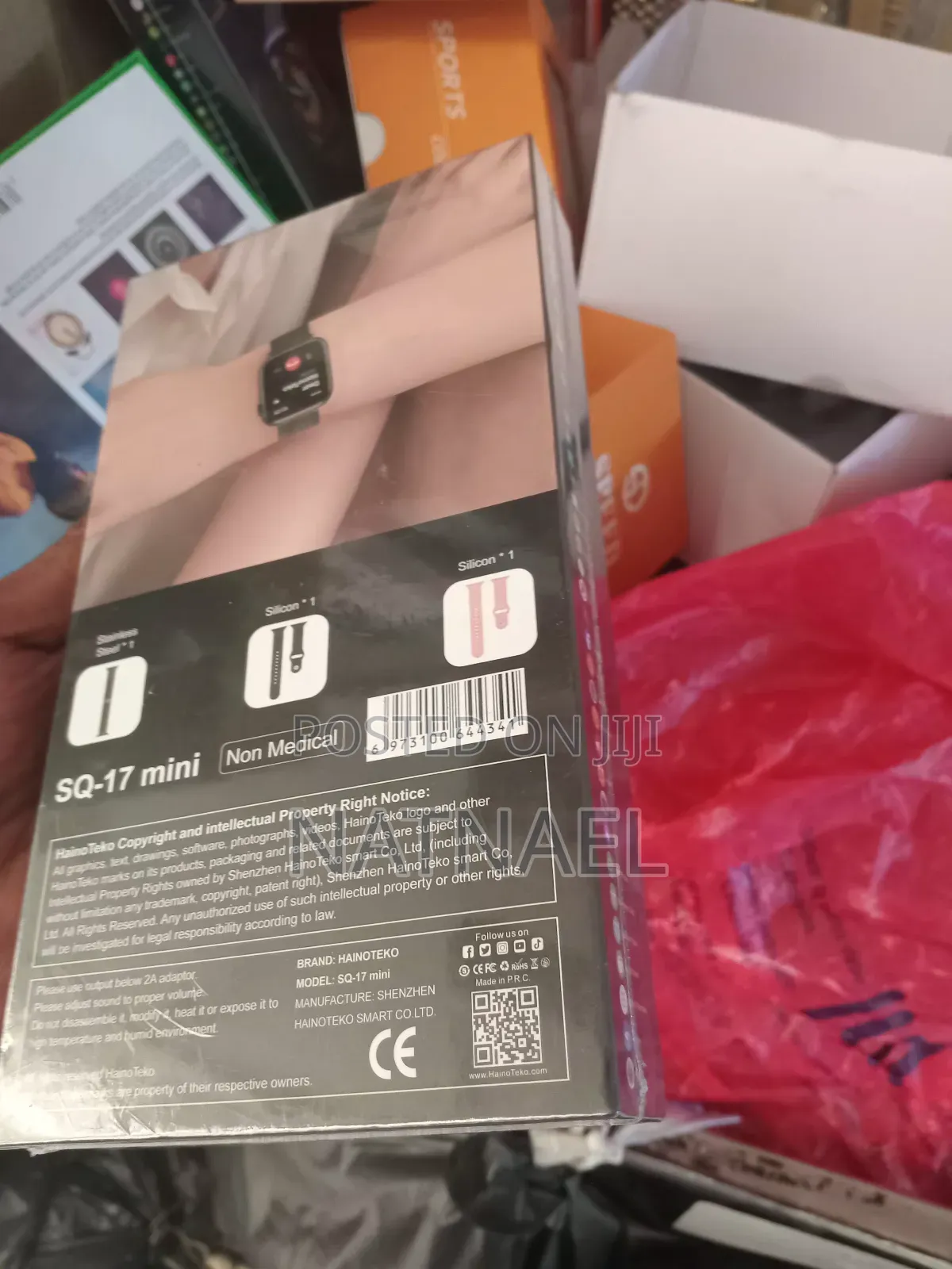 Hainoteko Germany Sq-17 Mini Smart Watch