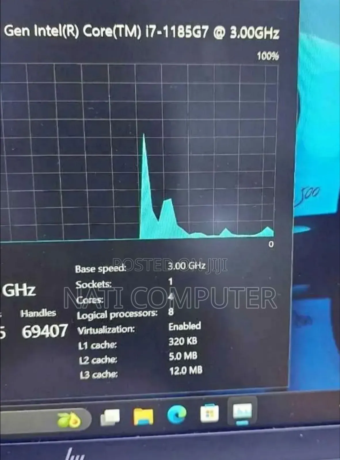 New Laptop HP 250 G8 16GB Intel Core I7 SSD 512GB