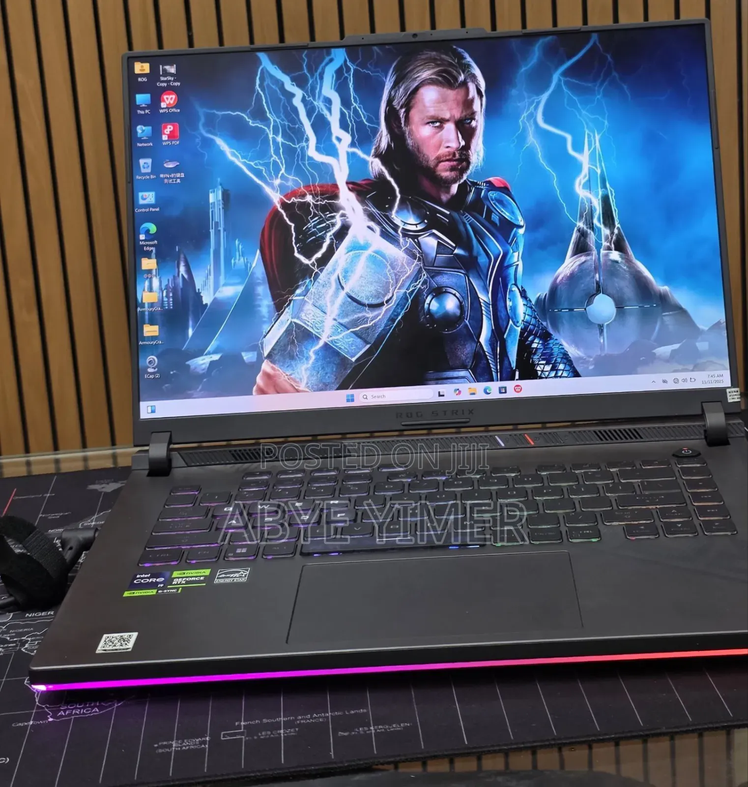 New Laptop Asus ROG Strix G16 G614 16GB Intel Core I9 SSD 1T