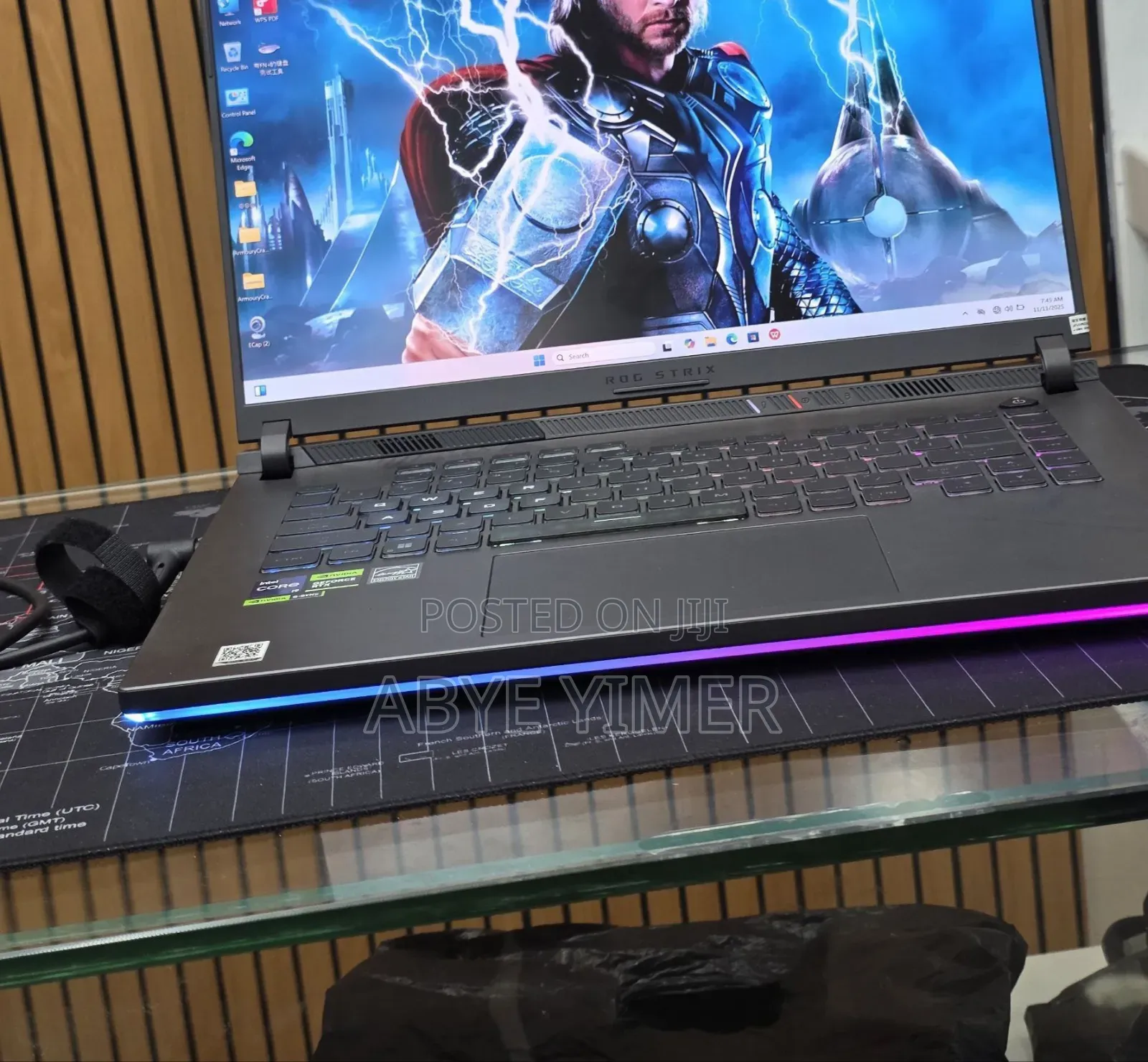 New Laptop Asus ROG Strix G16 G614 16GB Intel Core I9 SSD 1T