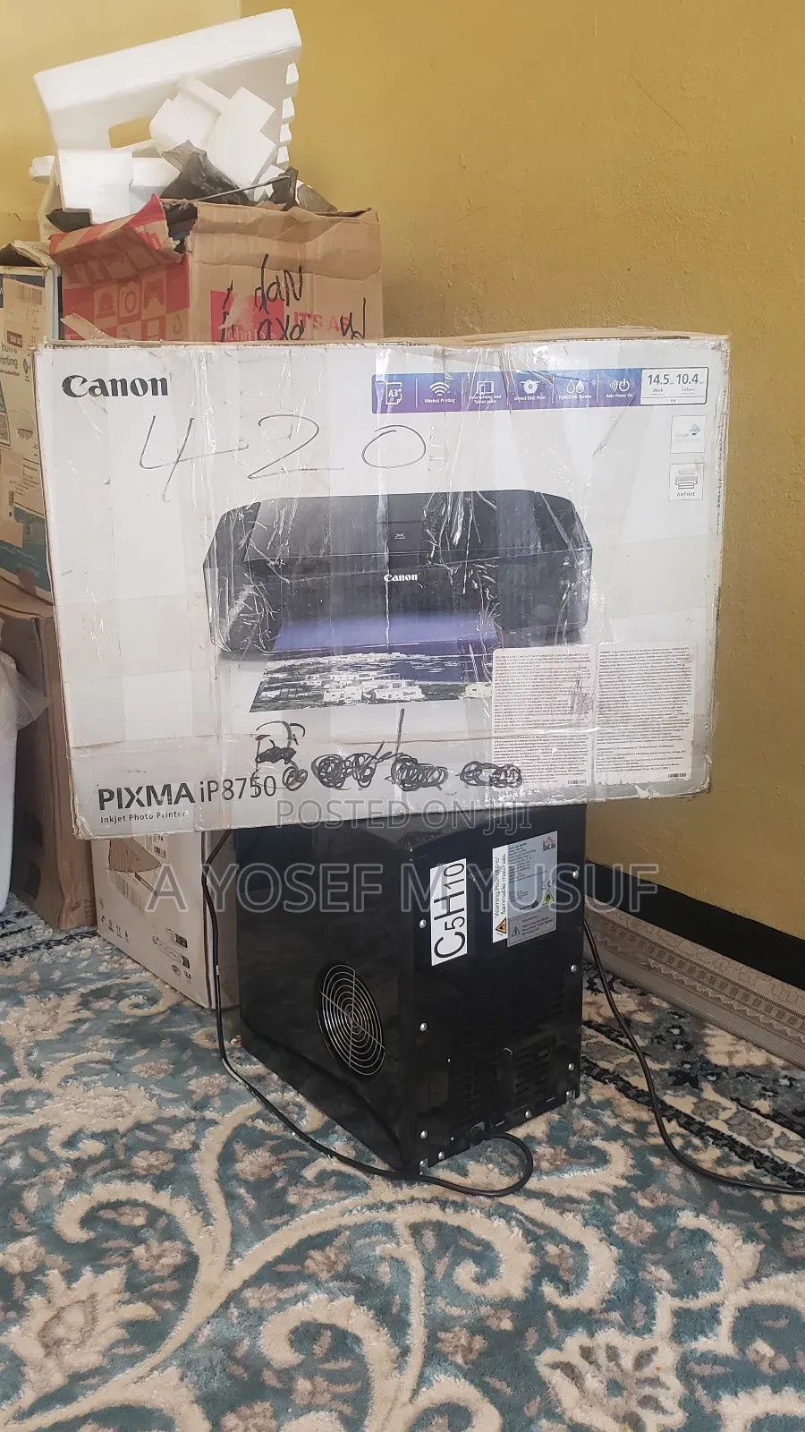 Canon Pixma Ip8750 Digital Photo Inkjet Printer
