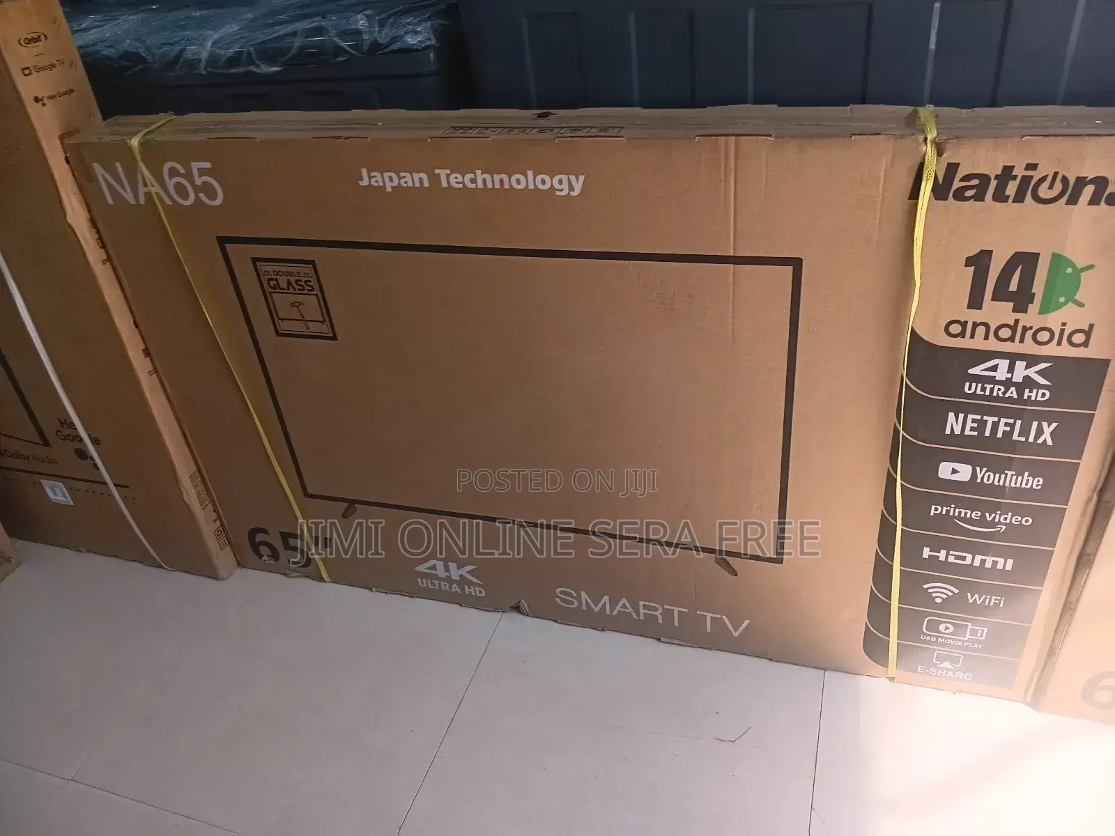 Orbit Smart Tv 65 Inch New Andrayd New Japan