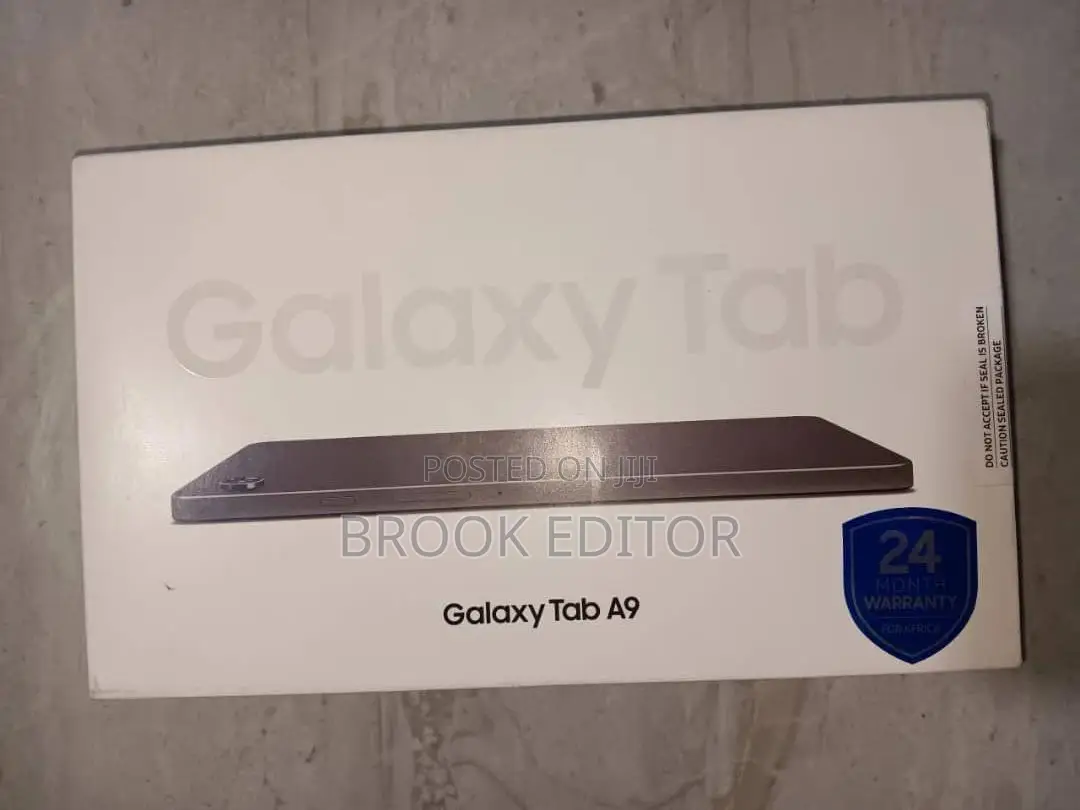 New Samsung Galaxy Tab A9 64 GB Black