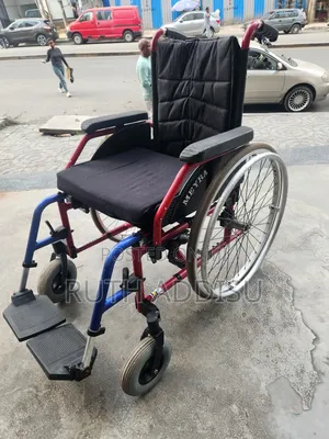 Photo - Foldable Almunium Wheelchair輕微wheelchair侳你wheelchair煞氣wheelchair New