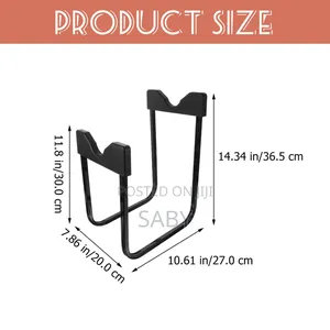 Bucket Storage Rack ከጠንካራ ብረት የተሰራ