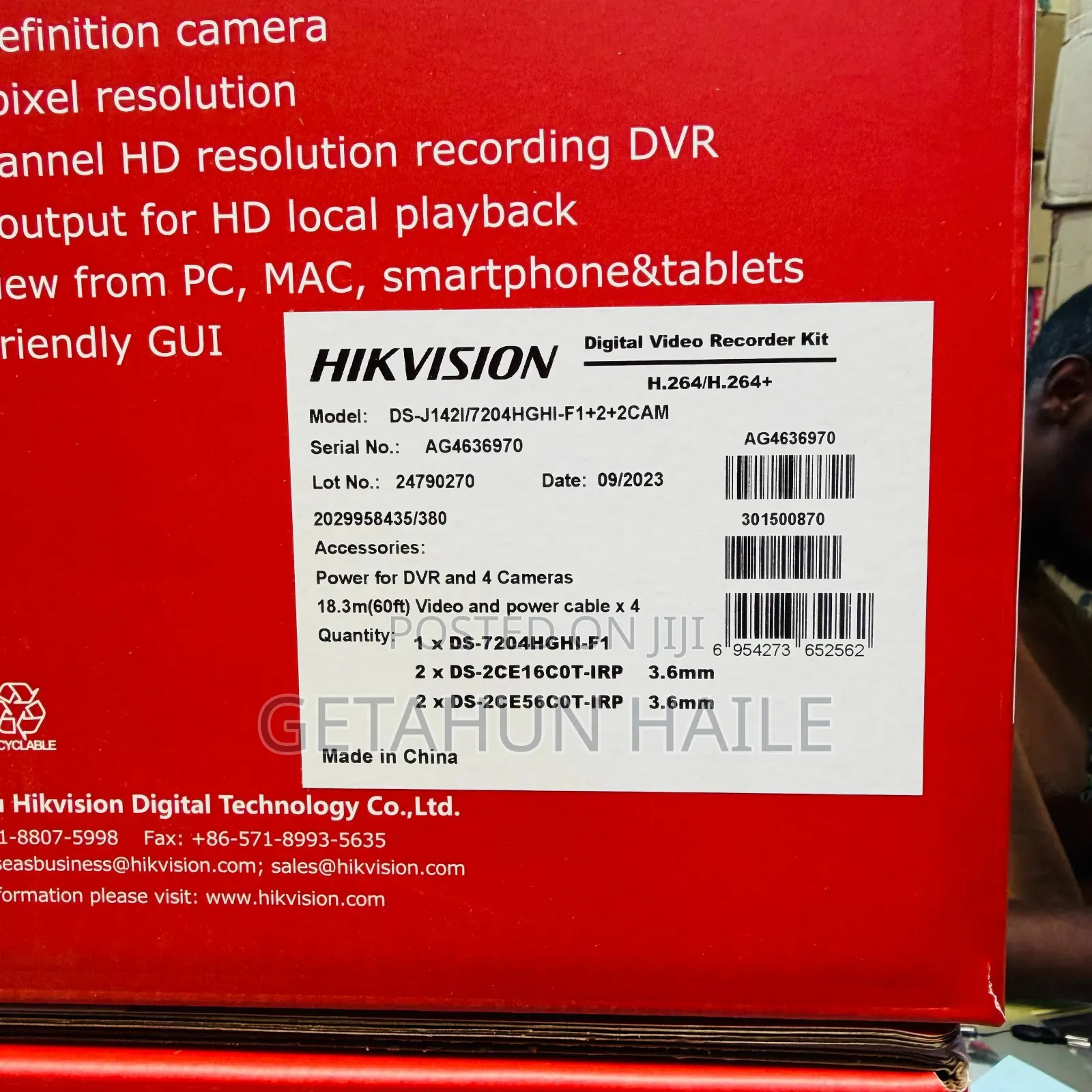 Hikvision 2mp Analog Camera Kit