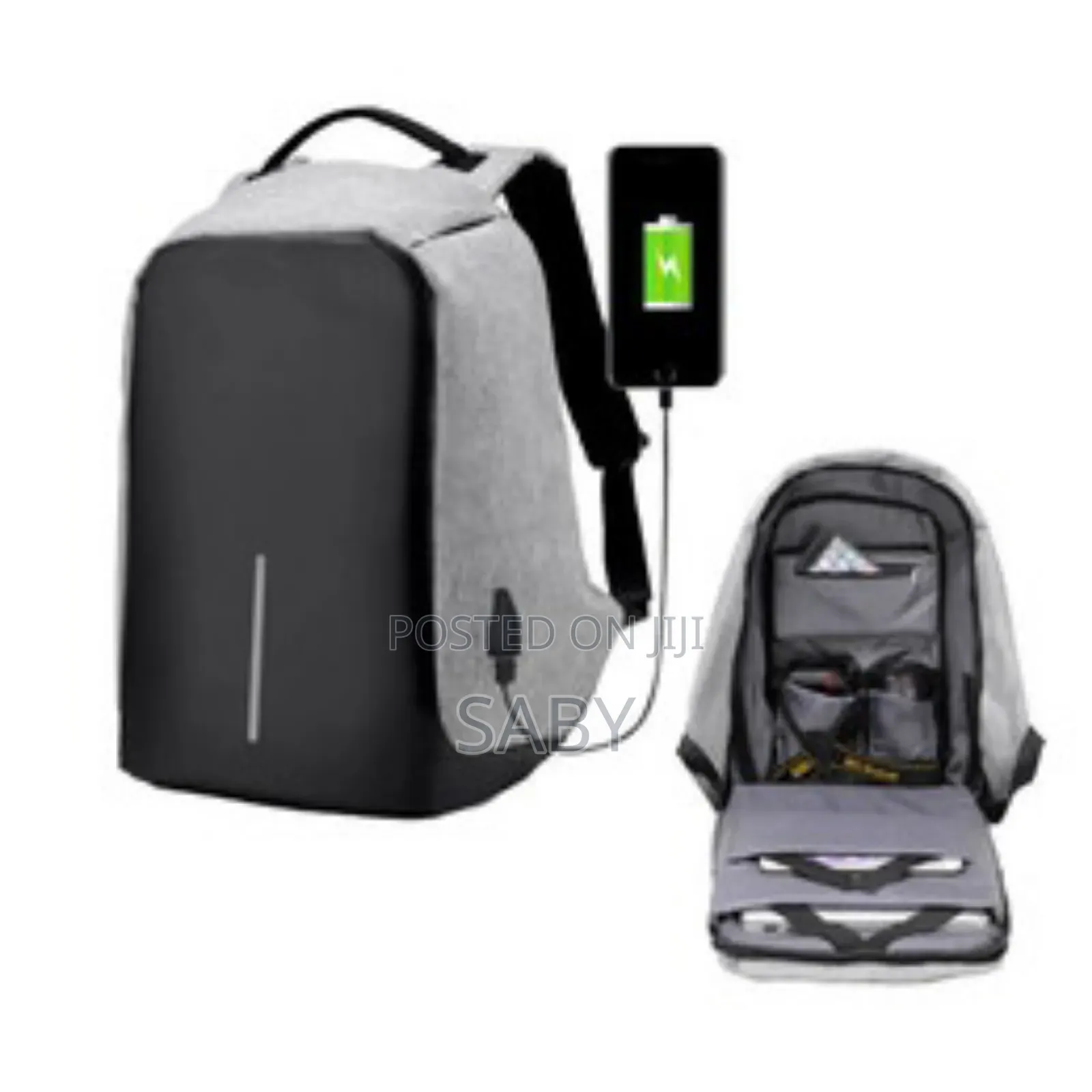 Anti-Theft Backpack With Usb Charging Port