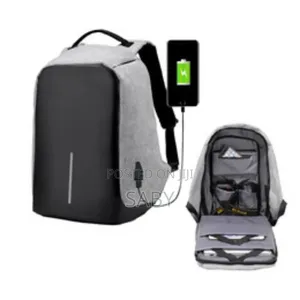 Anti-Theft Backpack With Usb Charging Port