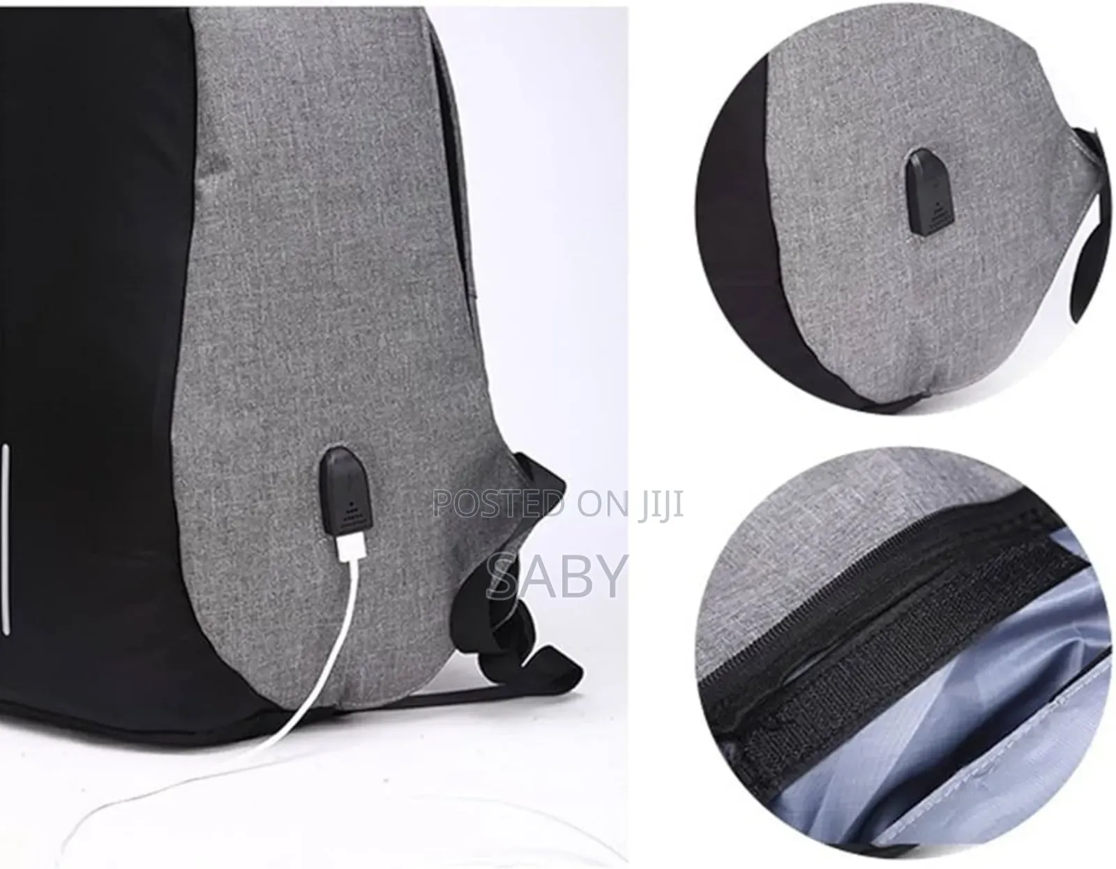 Anti-Theft Backpack With Usb Charging Port