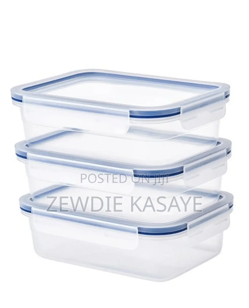 Ikea 365+ Food Container With Lid- 3 Pices