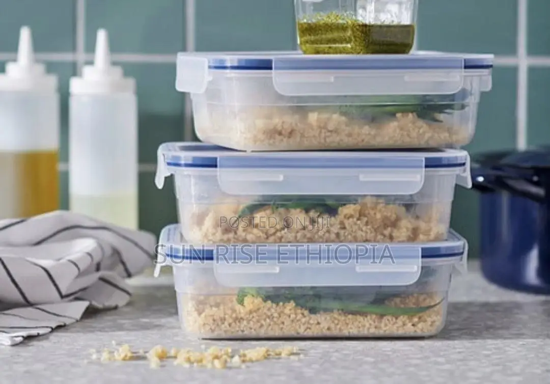 Ikea 365+ Food Container With Lid- 3 Pices
