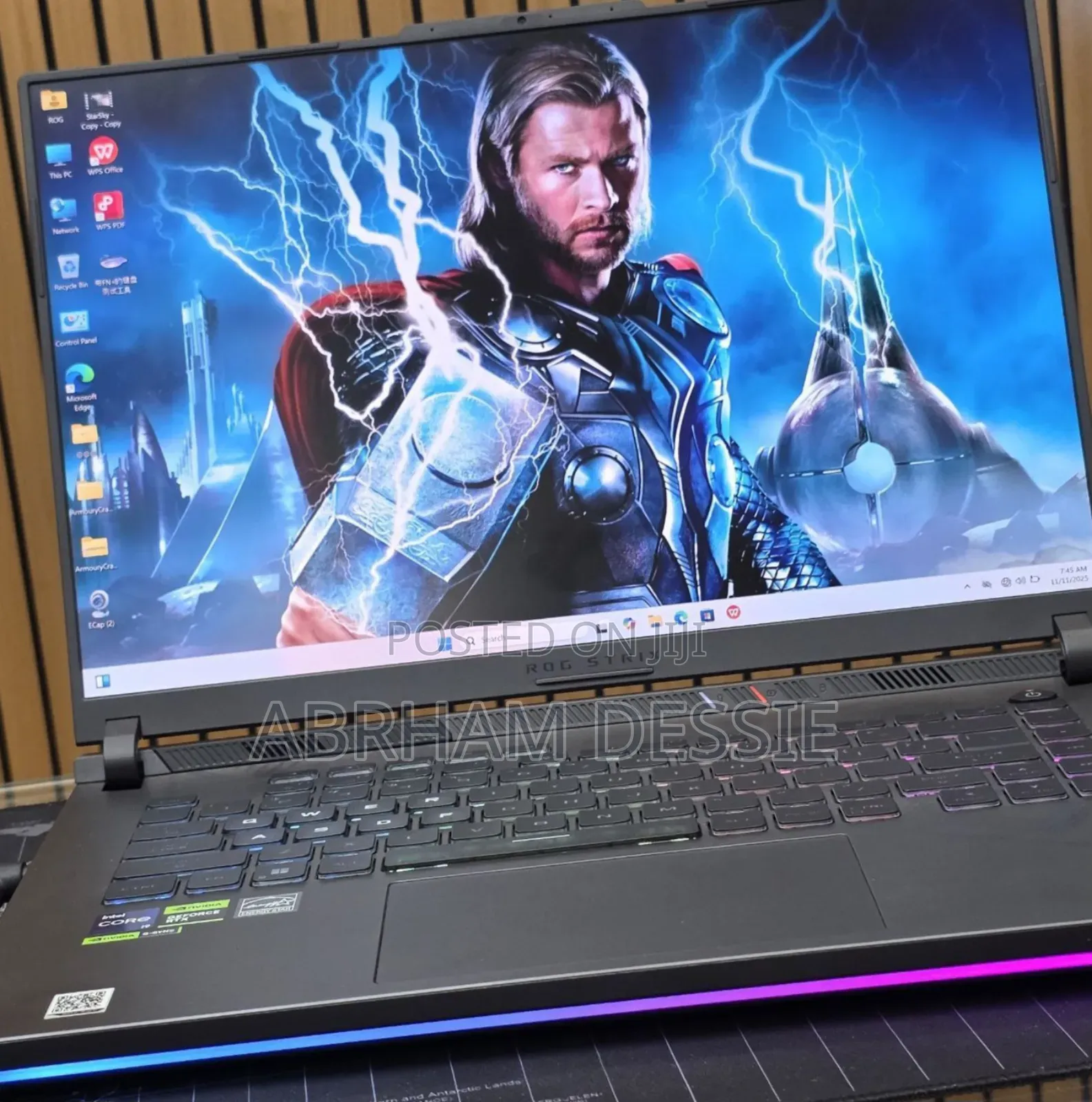 New Laptop Asus 16GB Intel Core I9 SSD 1T