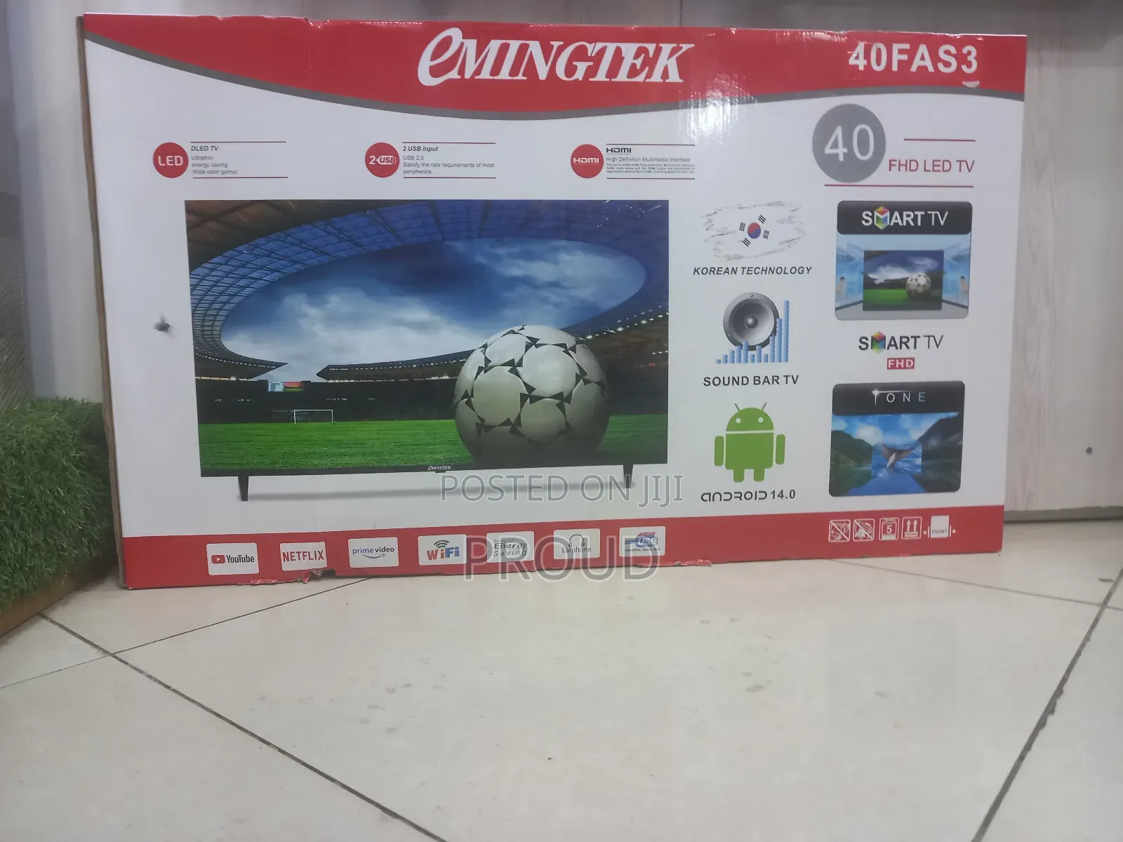 Eminigtek 40 Inch Smart Tv