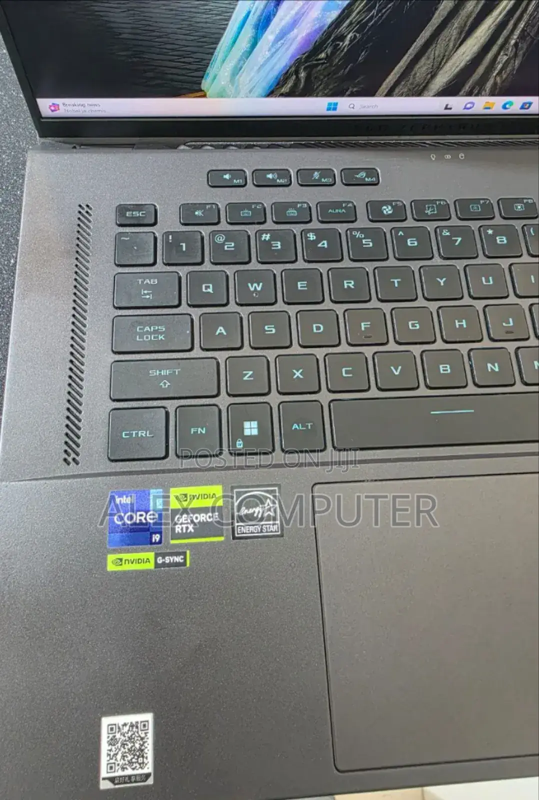 New Laptop Asus ROG Zephyrus G16 16GB Intel Core I9 SSD 1T