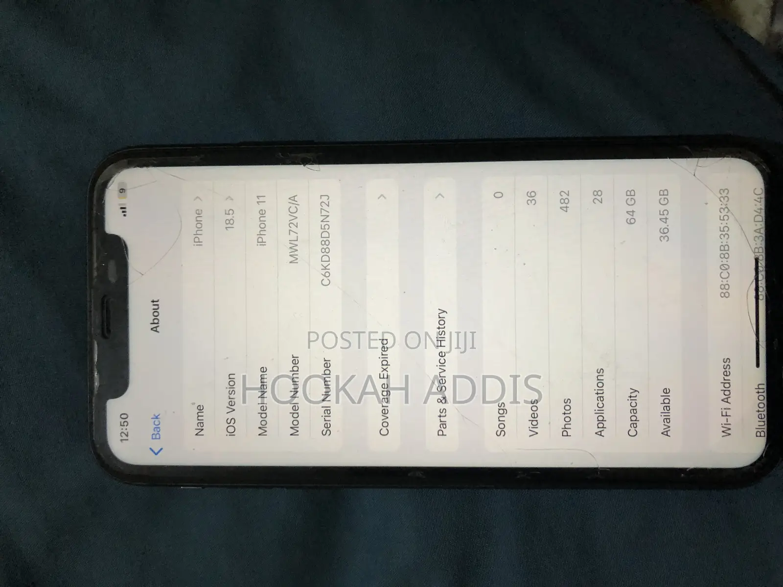 Apple iPhone 11 64 GB Black