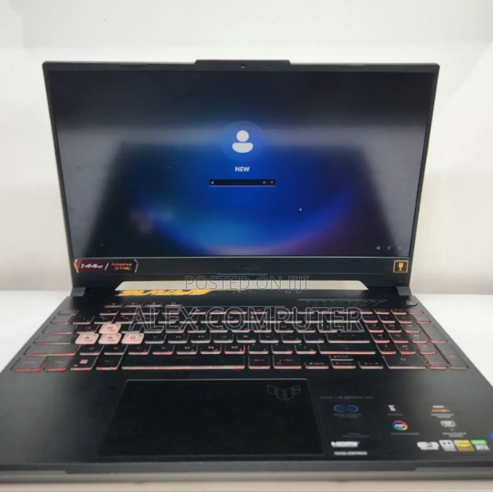 New Laptop Asus TUF Dash F15 16GB Intel Core I7 SSD 512GB