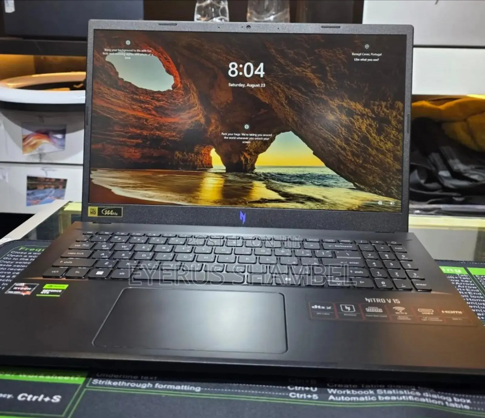 New Laptop Acer Nitro 5 16GB AMD Ryzen 7 SSD 512GB