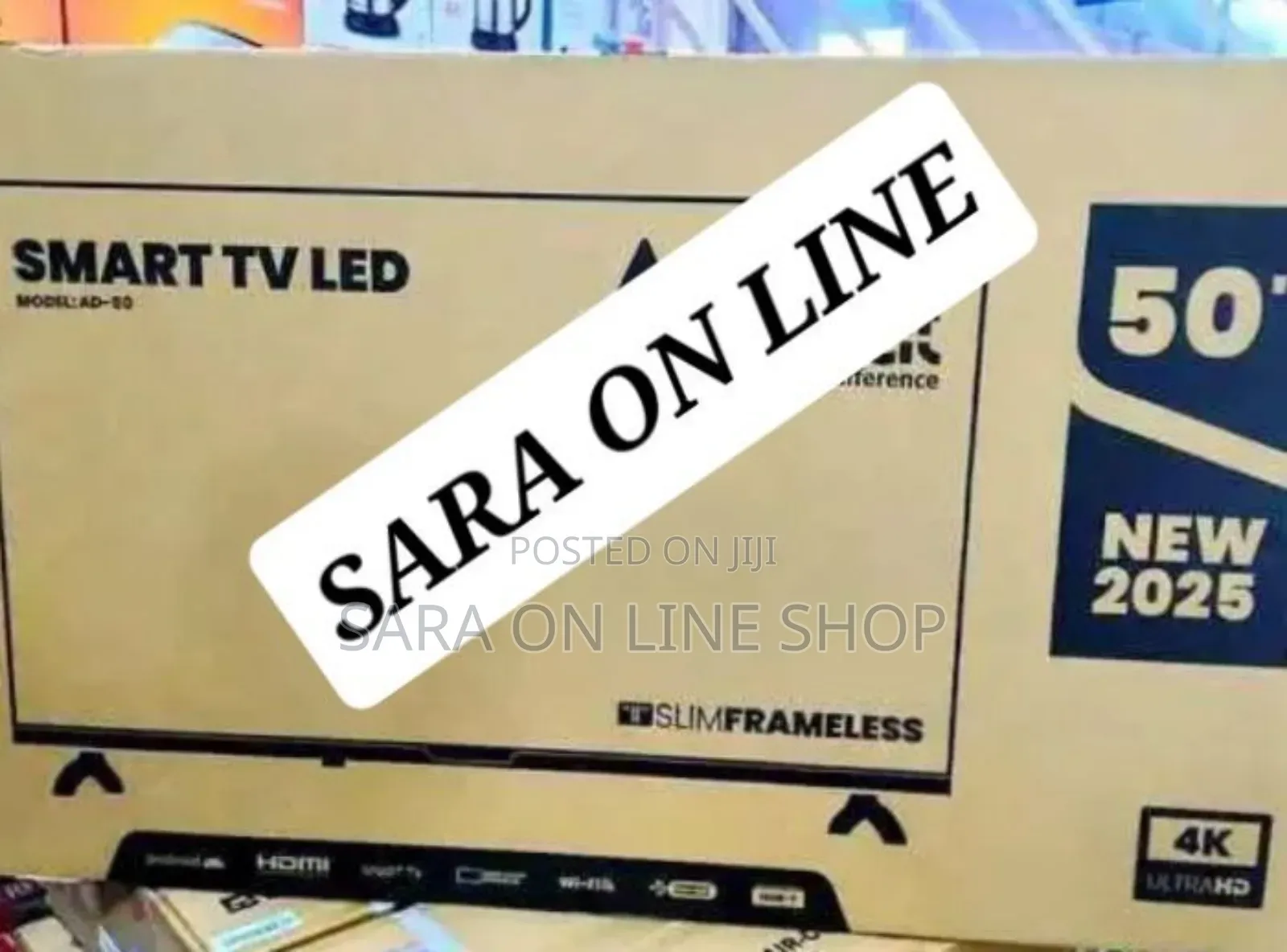 Smart Led 50" New 2025 Tv Free Delivery **10year Warranty