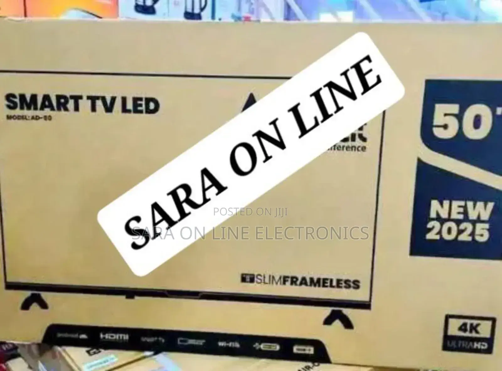 Smart Led 50" New 2025 Tv Free Delivery **10year Warranty