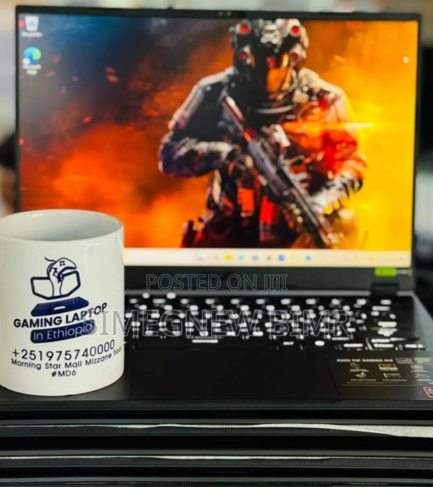 New Laptop Asus TUF Gaming A15 16GB AMD Ryzen 9 SSD 1T