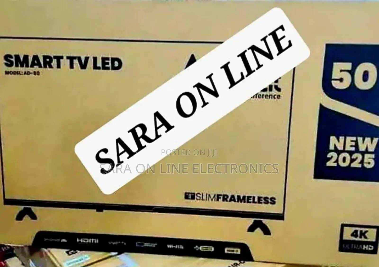 Smart Led 50" New 2025 Tv Free Delivery **10year Warranty