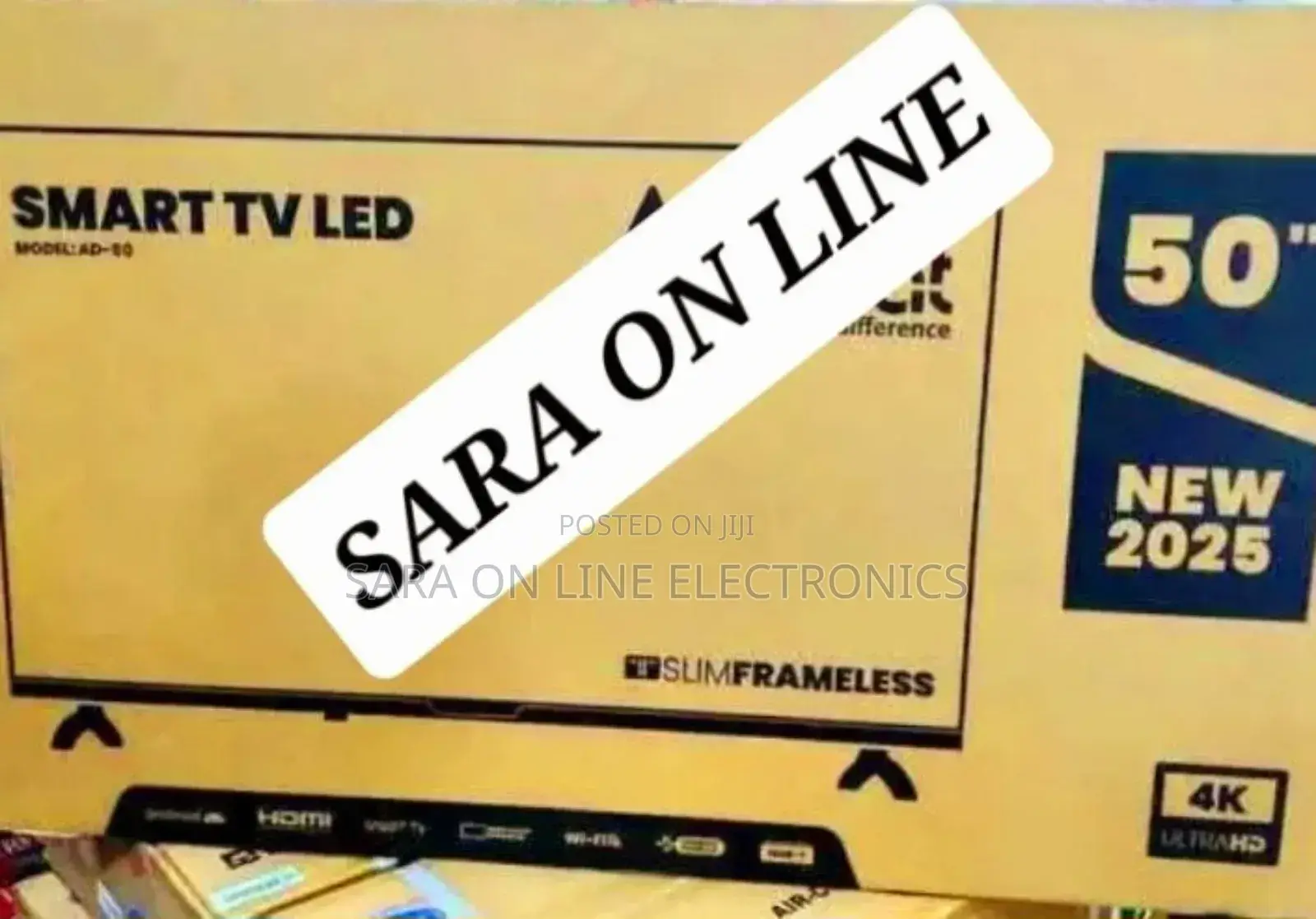 Smart Led 50" New 2025 Tv Free Delivery **10year Warranty