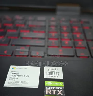 New Laptop HP Omen 15 16GB Intel Core I7 SSD 512GB