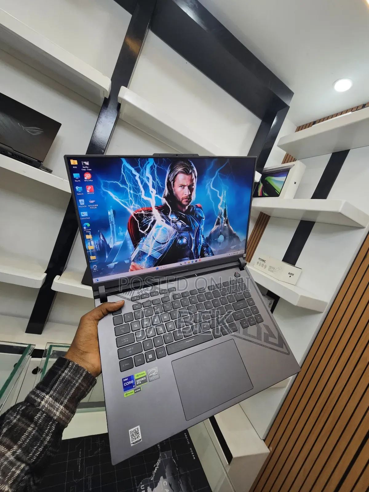 New Laptop Asus ROG Strix G16 G614 16GB Intel Core I9 SSD 1T