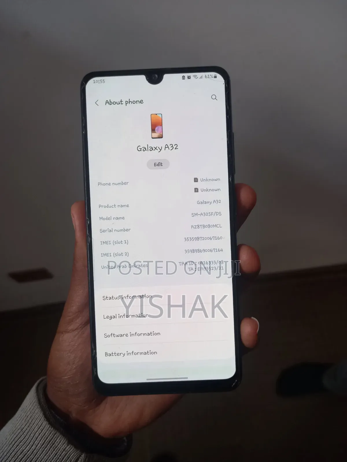 Samsung Galaxy A32 128 GB Gray