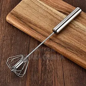  - Stainless Steel Manual Egg Beater