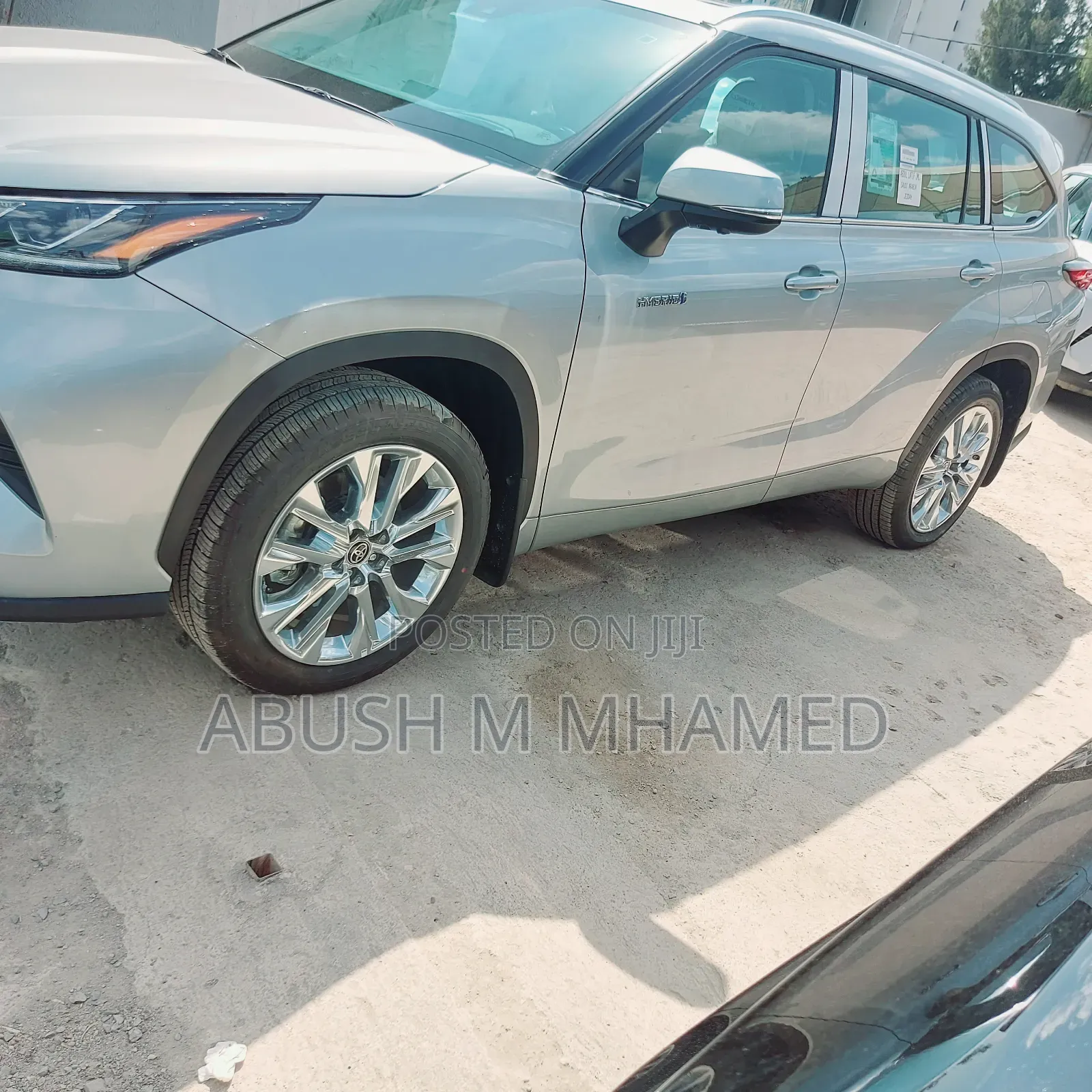New Toyota Highlander Hybrid 2024 Silver
