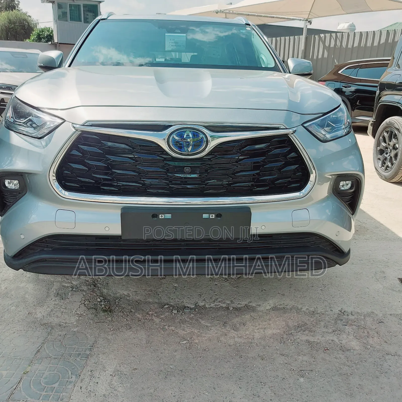 New Toyota Highlander Hybrid 2024 Silver