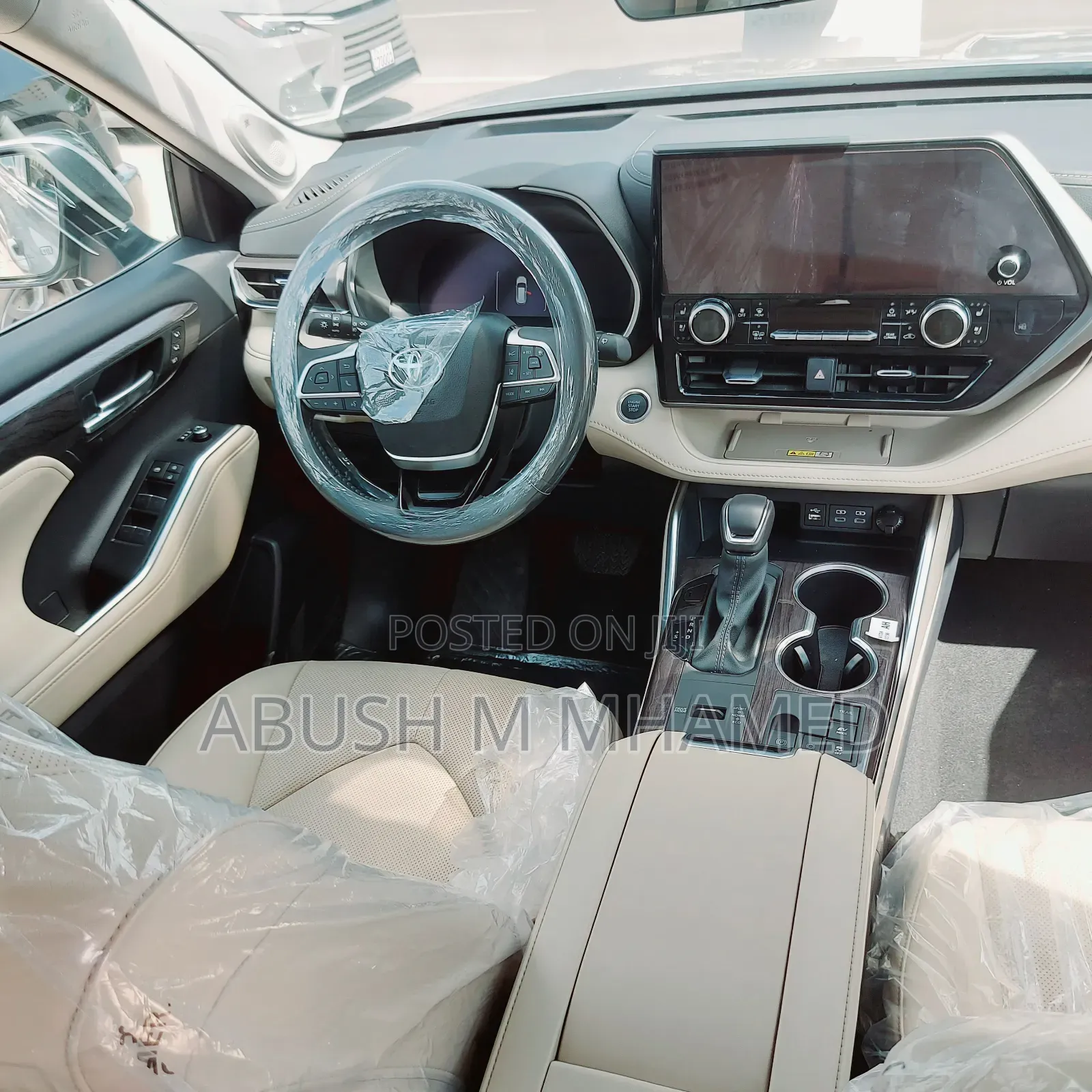 New Toyota Highlander Hybrid 2024 Silver