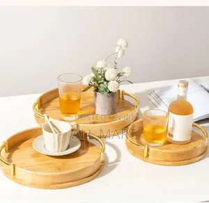 3 PCS Bamboo Pallet Food Tray