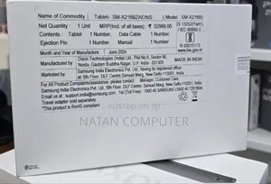 New Samsung Galaxy Tab A9+ 128 GB