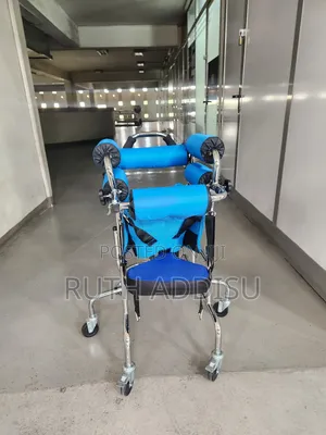 Photo - Walker Four Wheels Autistic and Any Kids Walking Aid Walker With 6