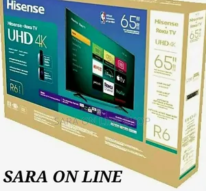 ♤♤Hisence 65" Roku Uhd Tv ◇New Model Free Delivery 10year Warranty
