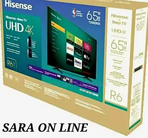 ♤♤Hisence 65" Roku Uhd Tv ◇New Model Free Delivery 10year Warranty