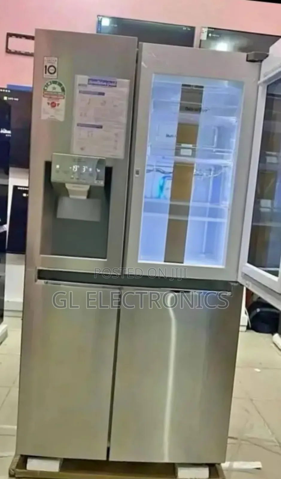 Lg Uv Nano Knock Side by Side Refergrator