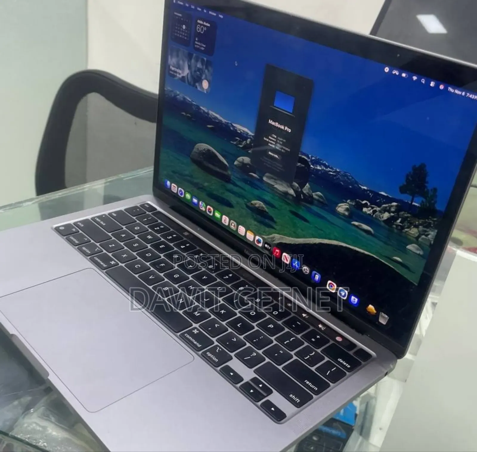 New Laptop Apple MacBook Pro M1 16GB Apple M1 SSD 256GB