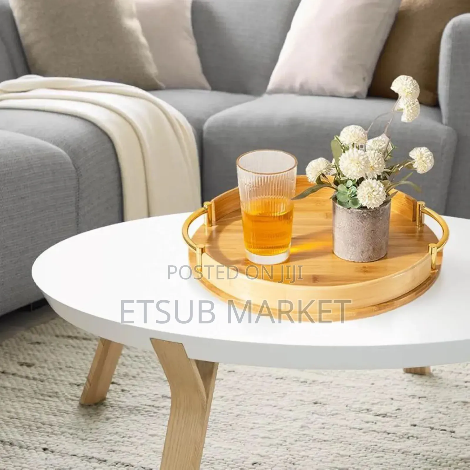 3 PCS Bamboo Pallet Food Tray(Free Delivery)