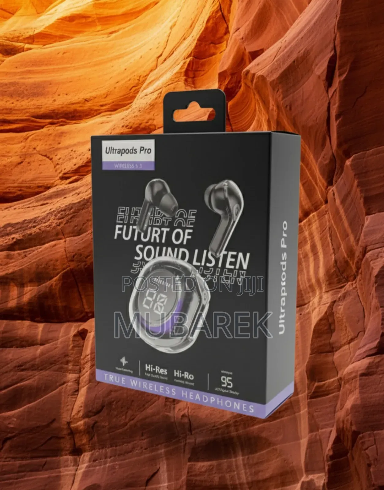 Ultrapod Pro Earbud: Noise Blocking Magic.