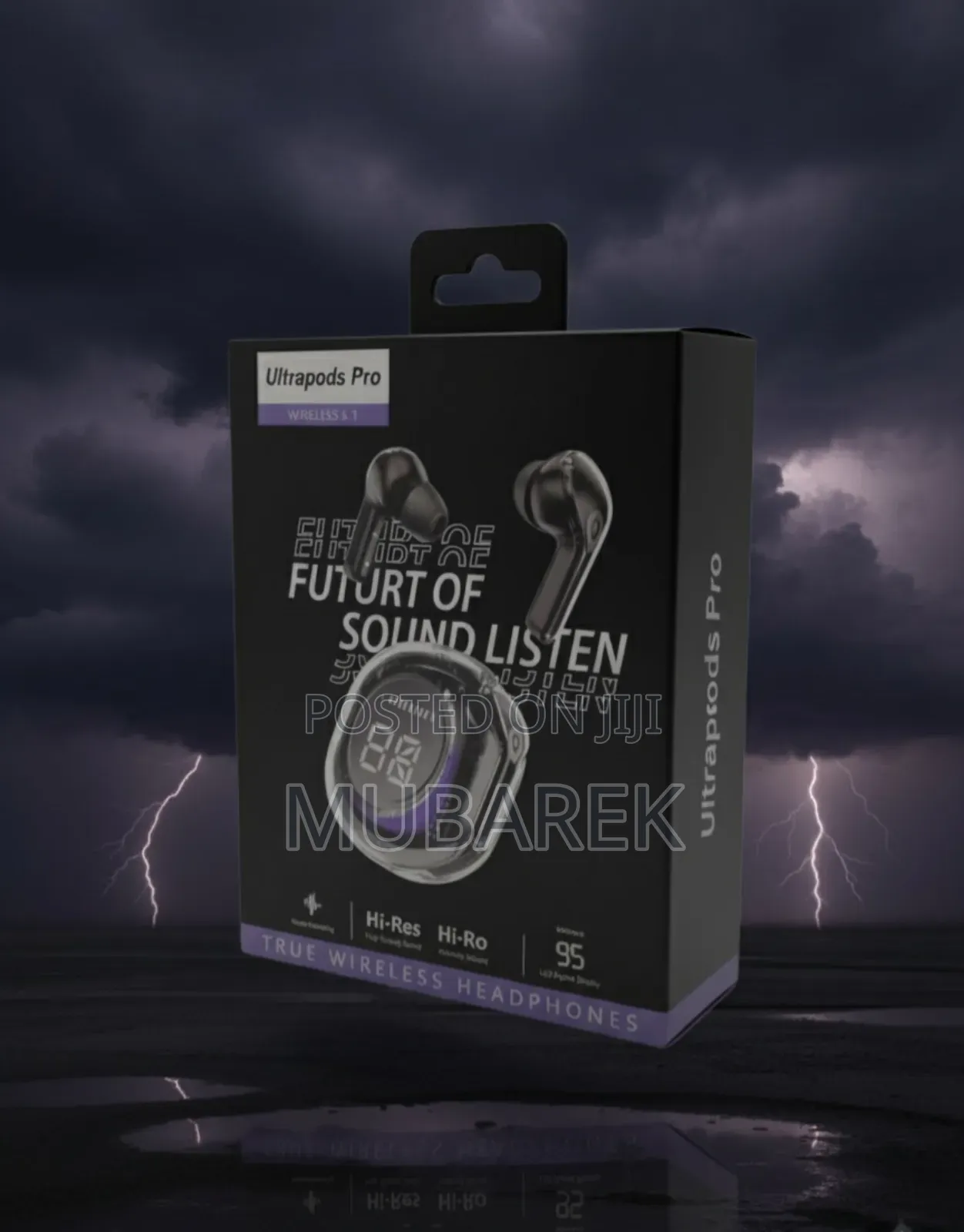 Ultrapod Pro Earbud: Low-Profile Design