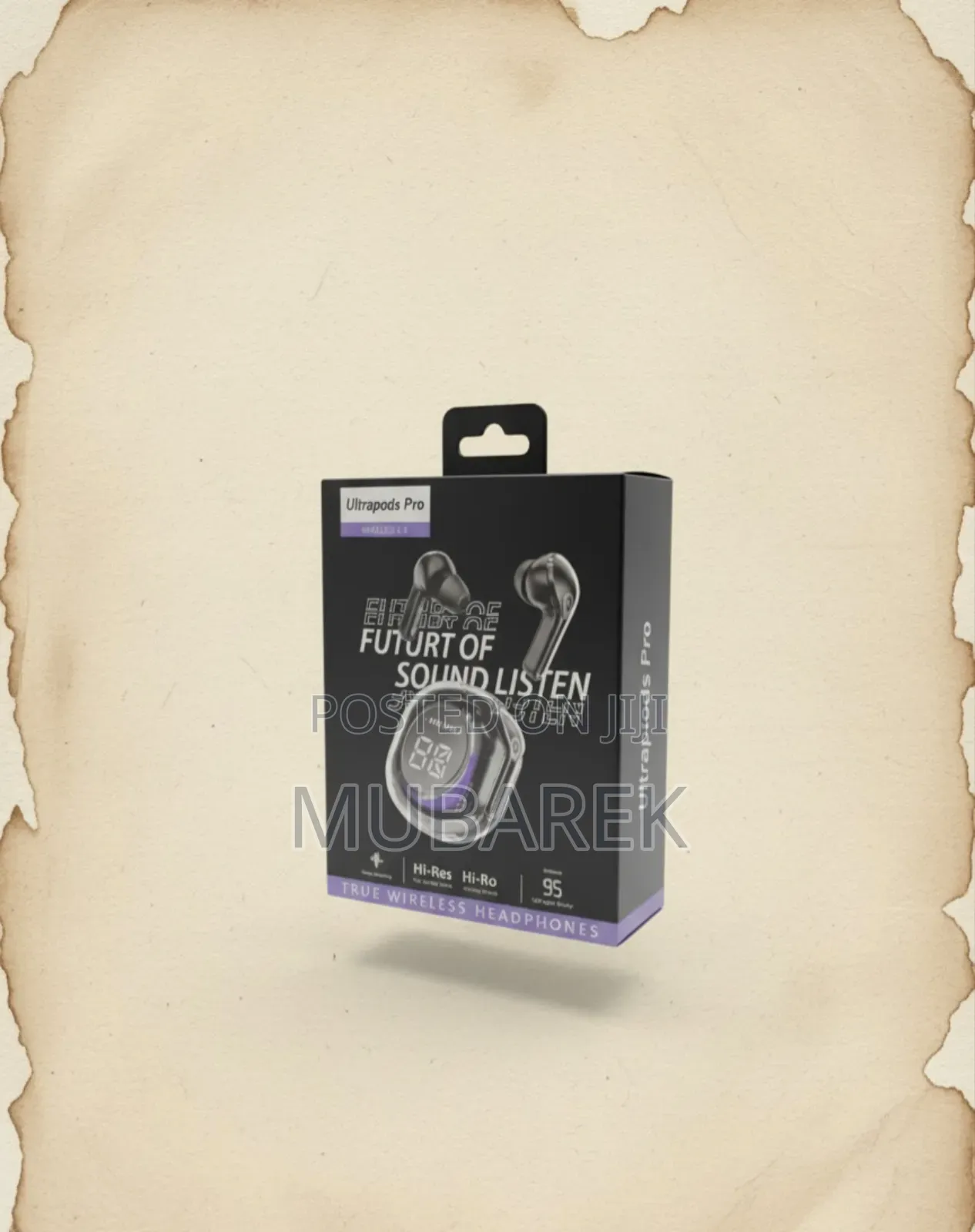 Ultrapod Pro Earbud: Reliable Connection.